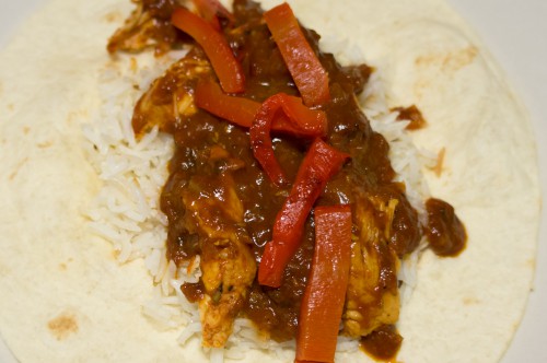 Rojo chili kylling