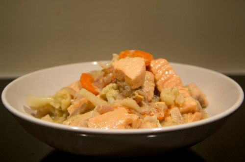 Thai laksesuppe