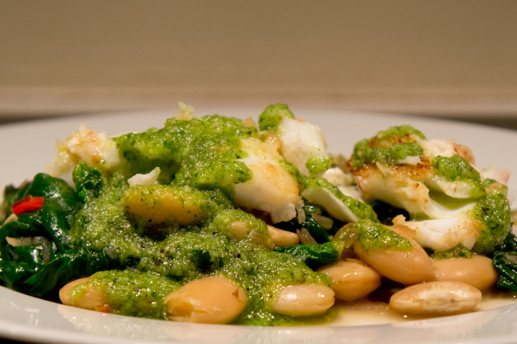 Skrei med Pesto