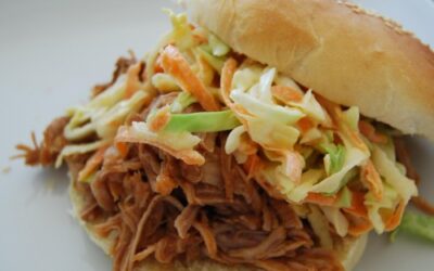 Pulled pork i trykkoker med coleslaw