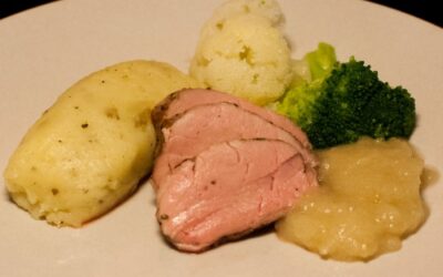 Svinefilet med eple – sous vide eller dampovn