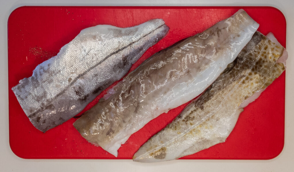 Torsk (og annen fisk i torsefamilien)- tilberedning